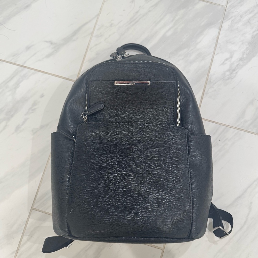 Tumi leather backpack